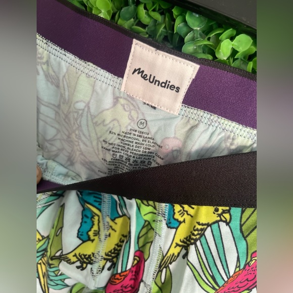 NEW MeUndies Tropical Birds/Parrots Boxer Briefs - Picture 6 of 8